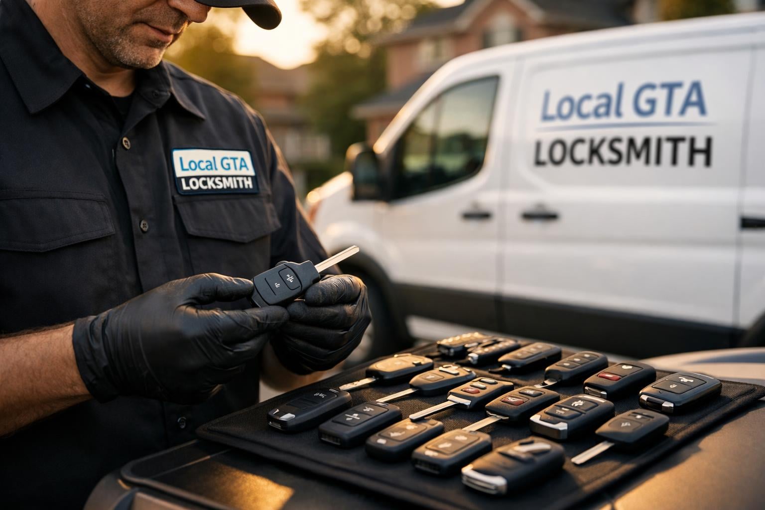 Car key locksmith service Automotive locksmith service hero image